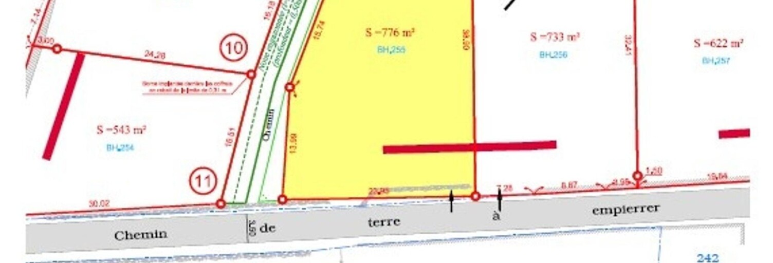 Terrain  776 m² à vendre à Le Puy-en-Velay (43000)