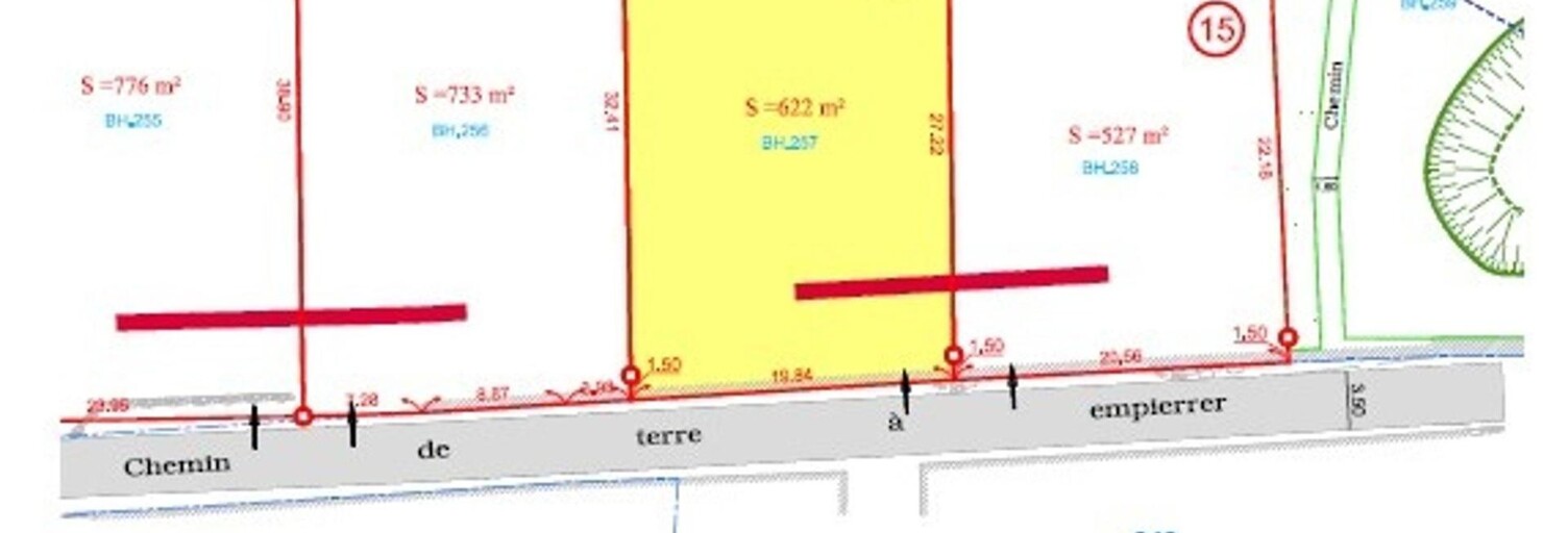 Terrain  622 m² à vendre à Le Puy-en-Velay (43000)