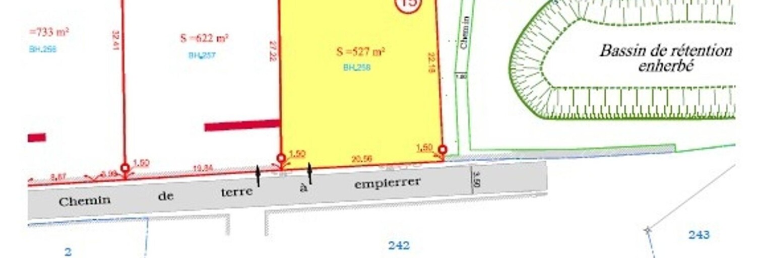 Terrain  527 m² à vendre à Le Puy-en-Velay (43000)