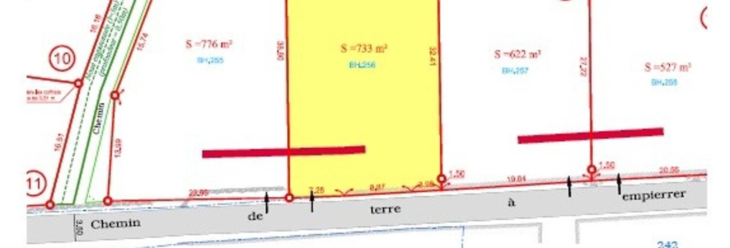 Terrain  733 m² à vendre à Le Puy-en-Velay (43000)