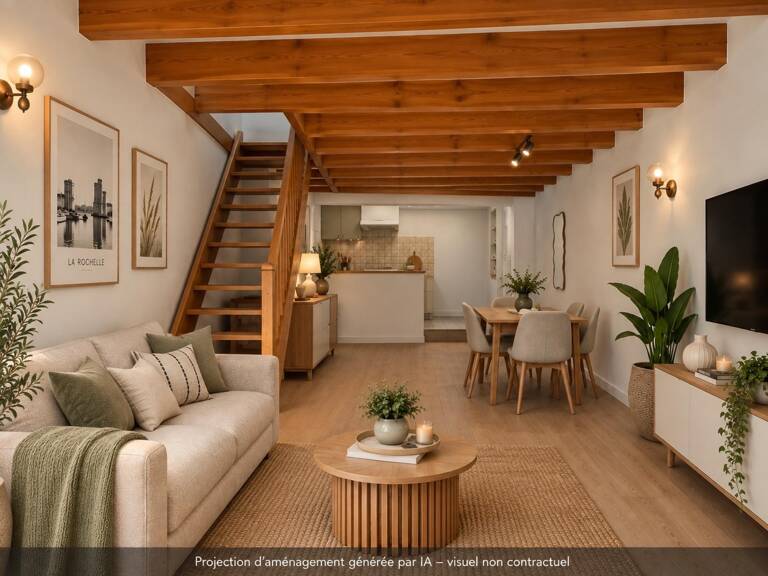 Maisonnette au coeur de Laleu de type 2 en duplex — photo 1