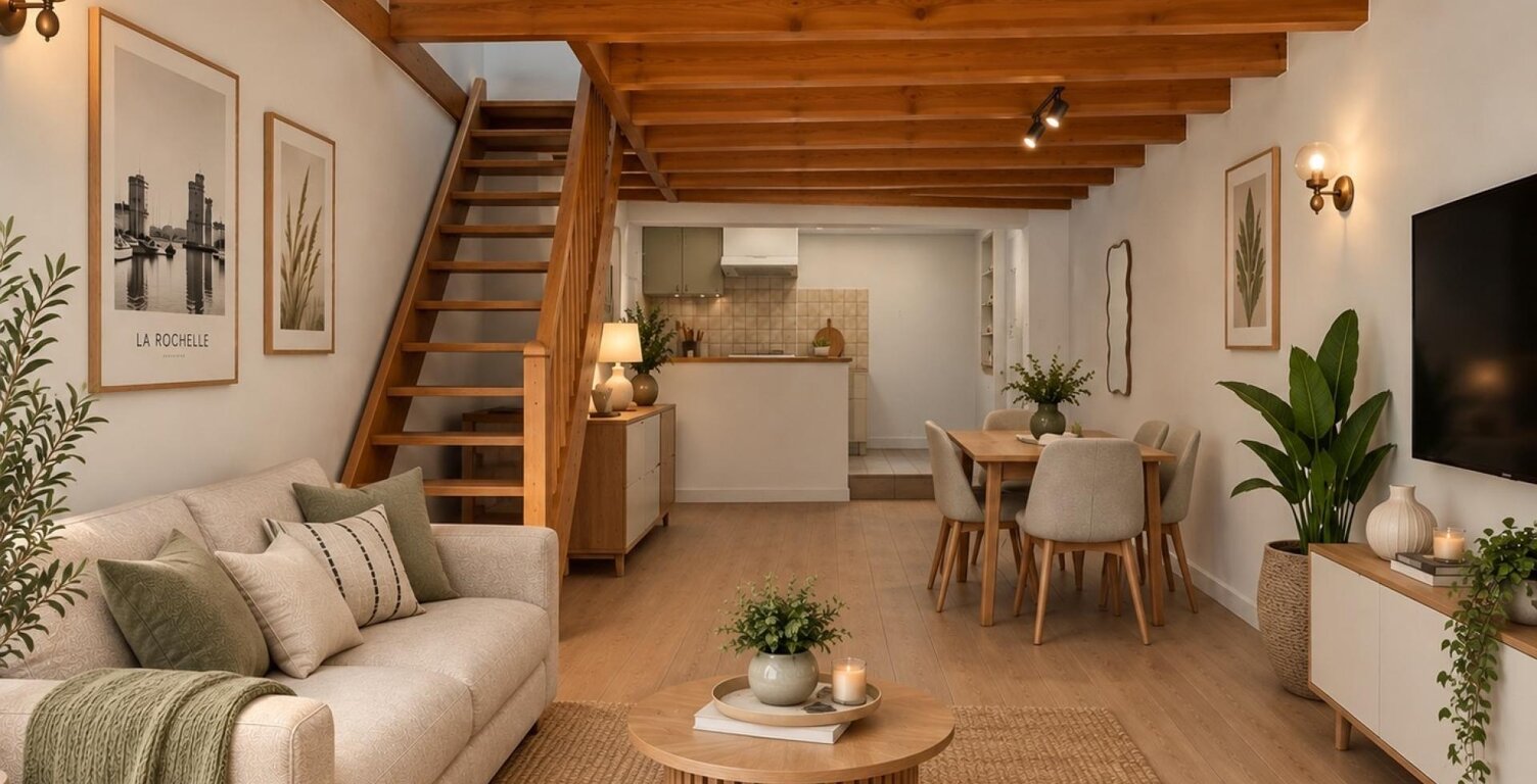 Maisonnette au coeur de Laleu de type 2 en duplex — photo 1