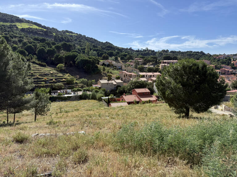COLLIOURE   TERRAIN À BÂTIR 487M2   VILLA 4 FACES — photo 1