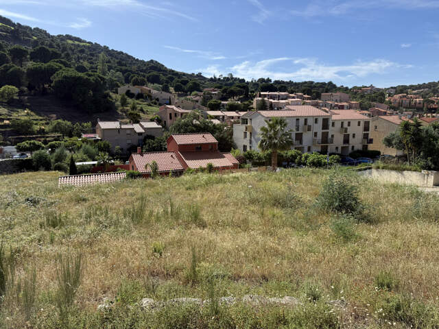 COLLIOURE   TERRAIN À BÂTIR 548 M2   VILLA 4 FACES — photo du bien