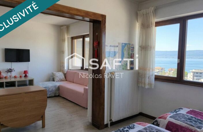 Studio traversant avec vue panoramique Lac Léman — photo 2