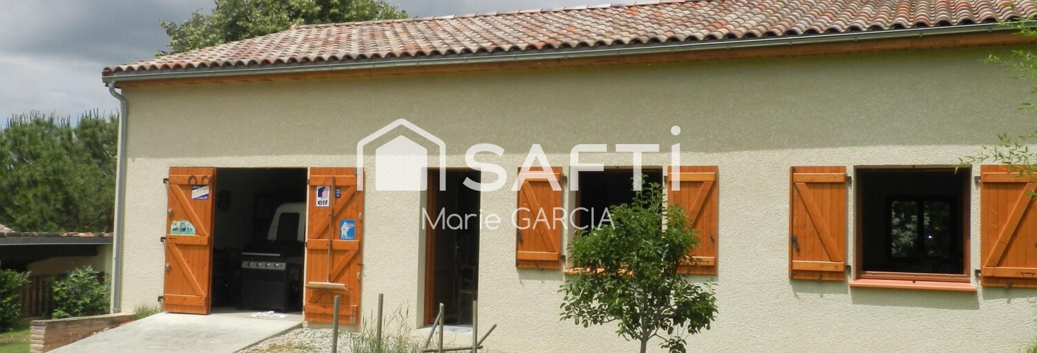Maison 5 Pièces 190 m² à vendre à Monbéqui (82170)