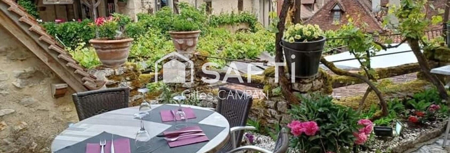 Commerce  220 m² à vendre à Saint-Cirq-Lapopie (46330)