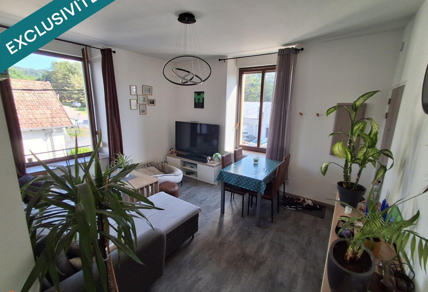 APPARTEMENT RENOVE AU 1ER ETAGE AU CALME DANS UNE MAISON PIERRE AU CALME A LA CAMPAGNE — photo 1