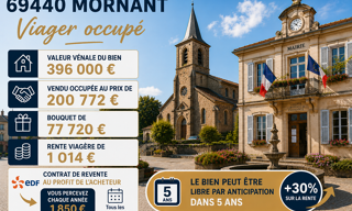 Maison 95 m² en viager Mornant (69440)