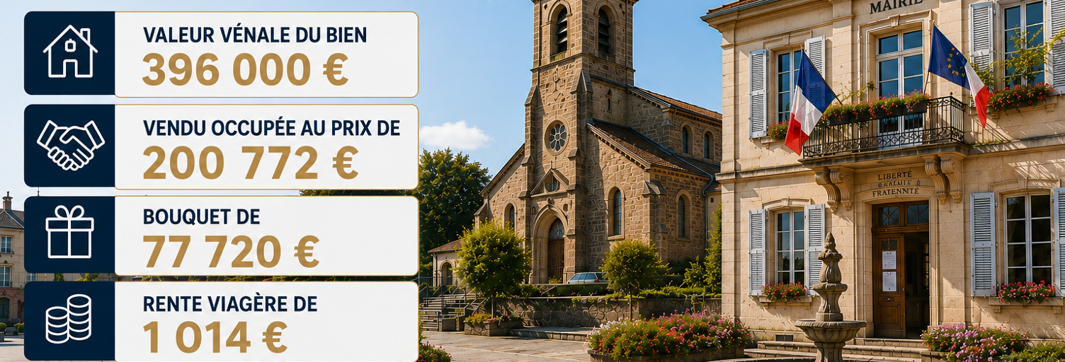 Maison 95 m² en viager Mornant (69440)