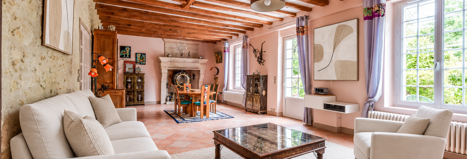 Maison 10 Pièces 335 m² à vendre à Nouzilly (37380)