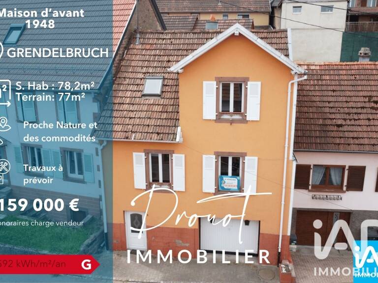 Vente Maison de ville 4 pièces — photo 1