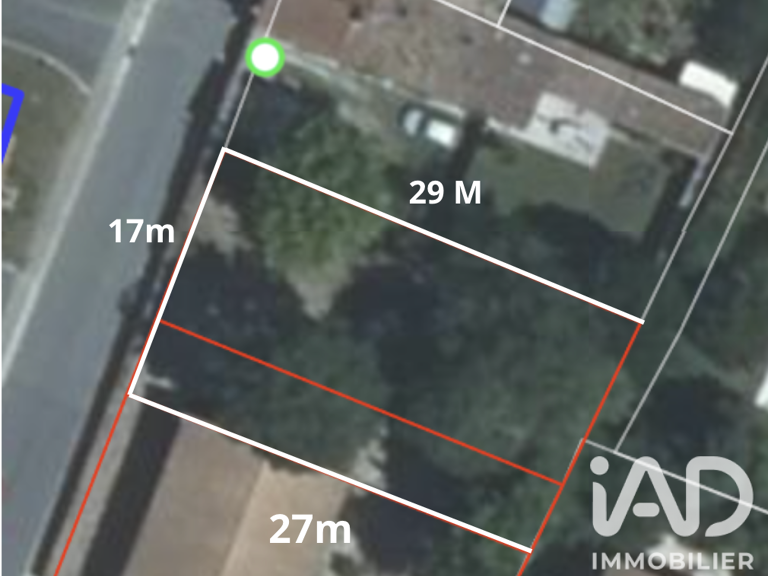 Vente Terrain à bâtir 490 m&sup2; — photo 1