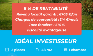Appartement 2 Pièces 48 m² à vendre à Rennes (35700)