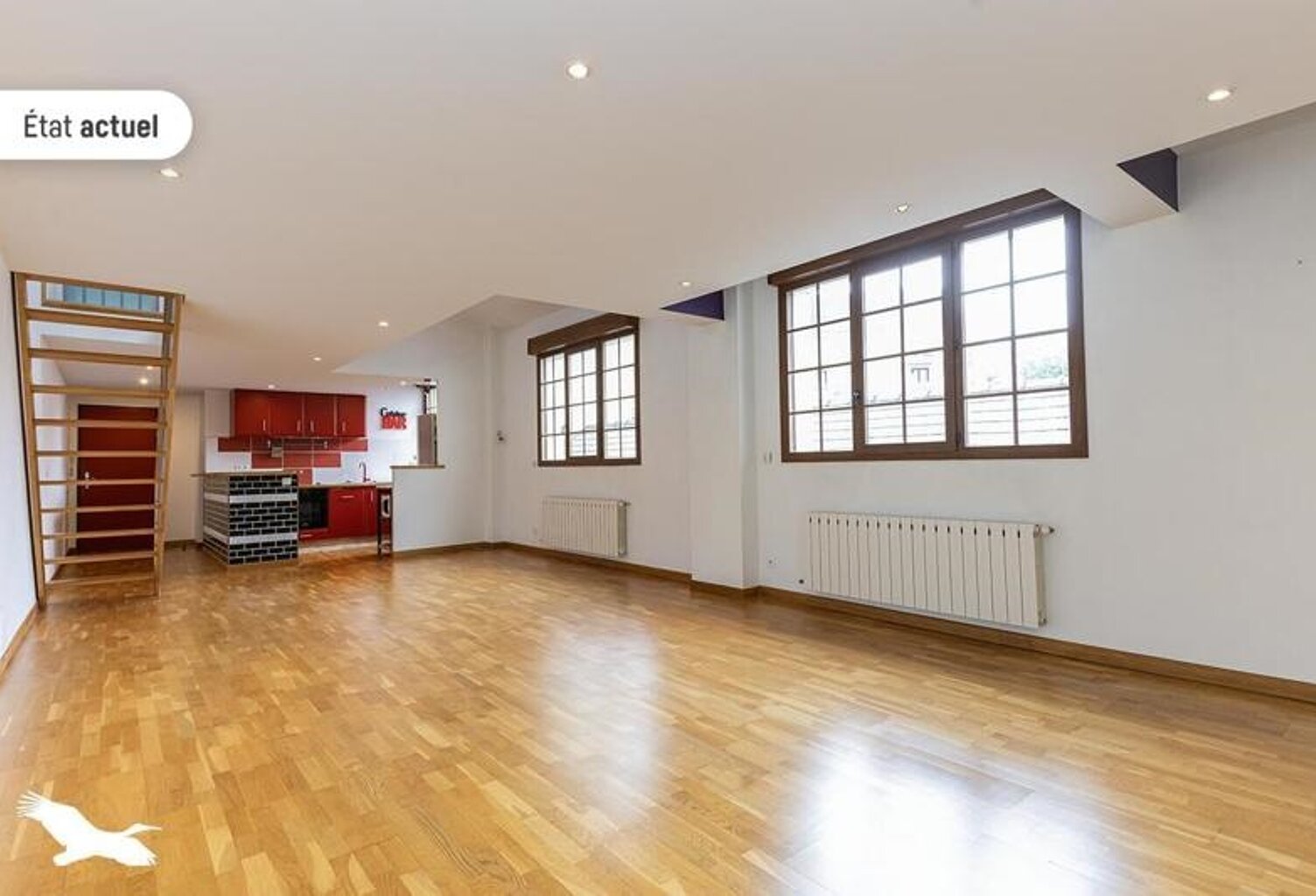Duplex de 3 pièces principales — photo 1