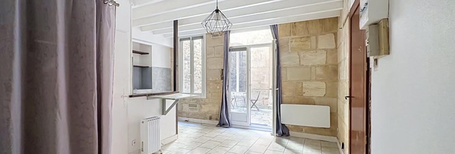 Appartement 1 Pièce 22 m² à vendre à Bordeaux (33000)