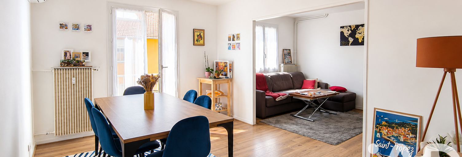 Appartement 3 Pièces 65 m² à vendre à Nice (06300)