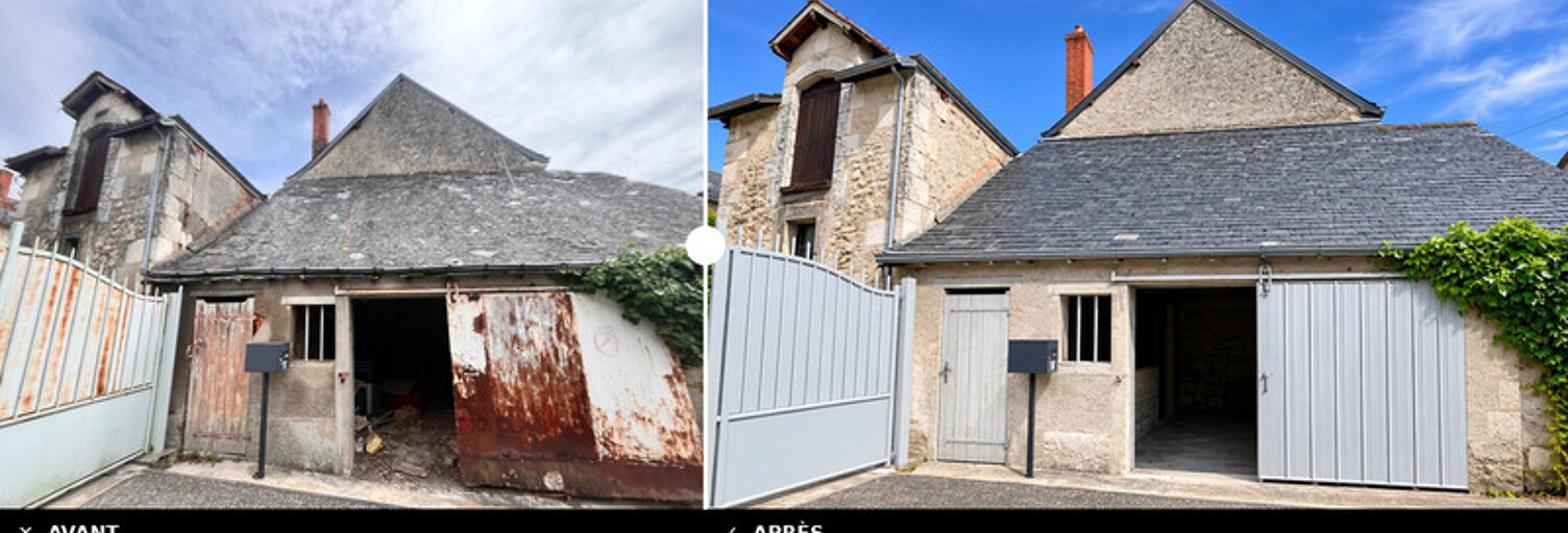 Maison 3 Pièces 50 m² à vendre à Artannes-sur-Indre (37260)