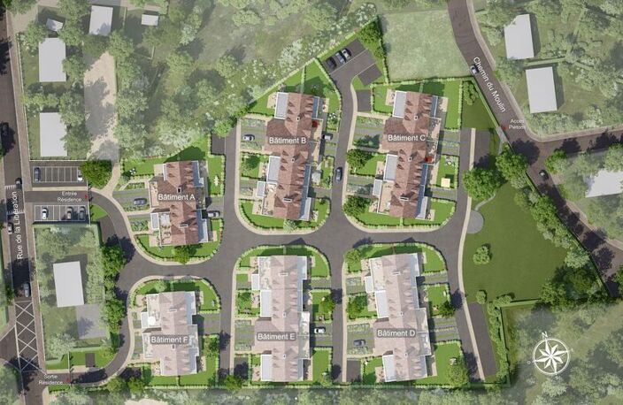 BEAUMONT-EN-AUGE – Appartement neuf T3 avec grande terrasse dans un environnement d’exception — photo 3