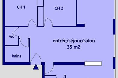 Appartement 3 pièces 198000 €