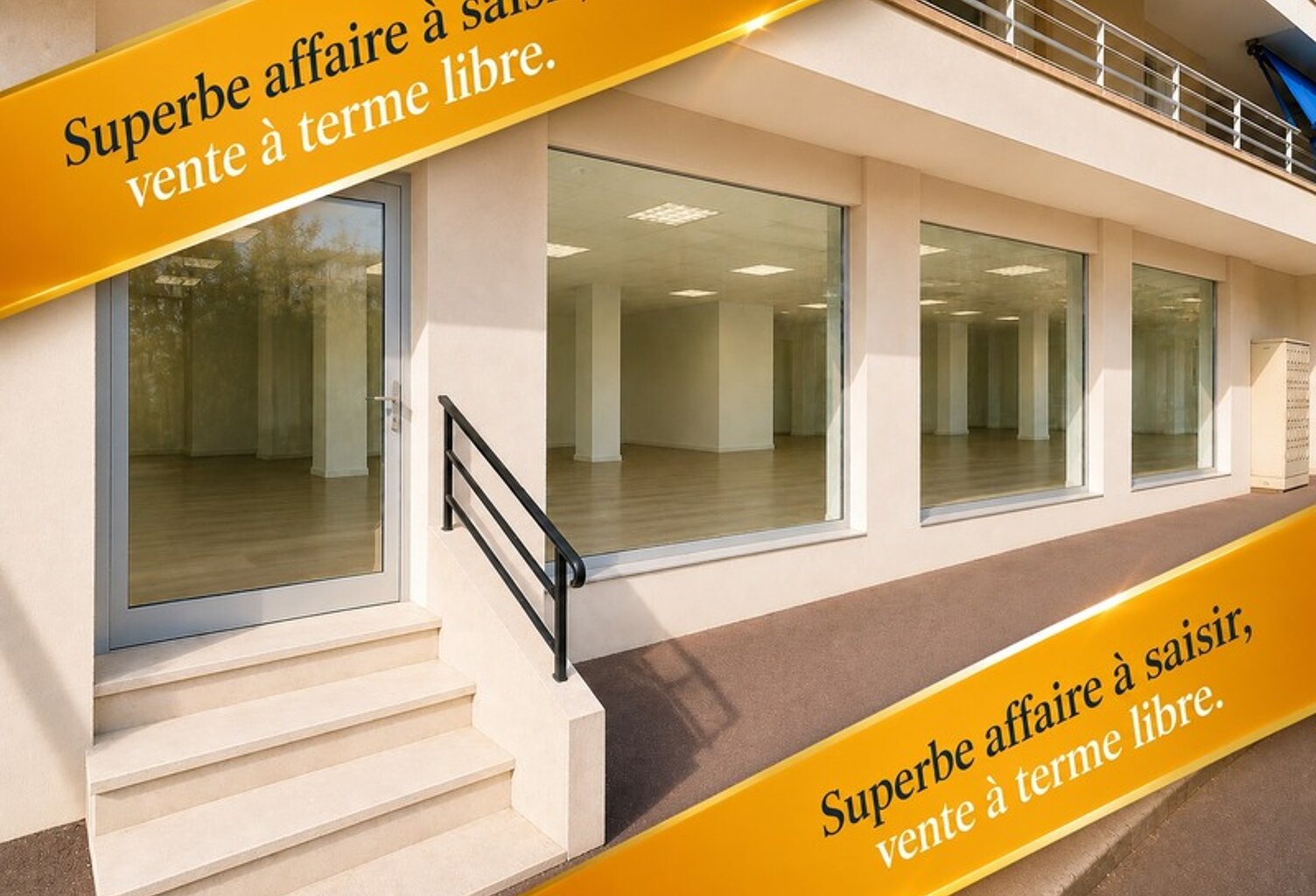 BEAU LOCAL COMMERCIAL DE 62 M2 A VENDRE EN TERME LIBRE - JUAN LES PINS (06) - SECTEUR WILSON — photo 1