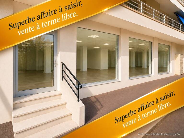 BEAU LOCAL COMMERCIAL DE 62 M2 A VENDRE EN TERME LIBRE - JUAN LES PINS (06) - SECTEUR WILSON — photo 1
