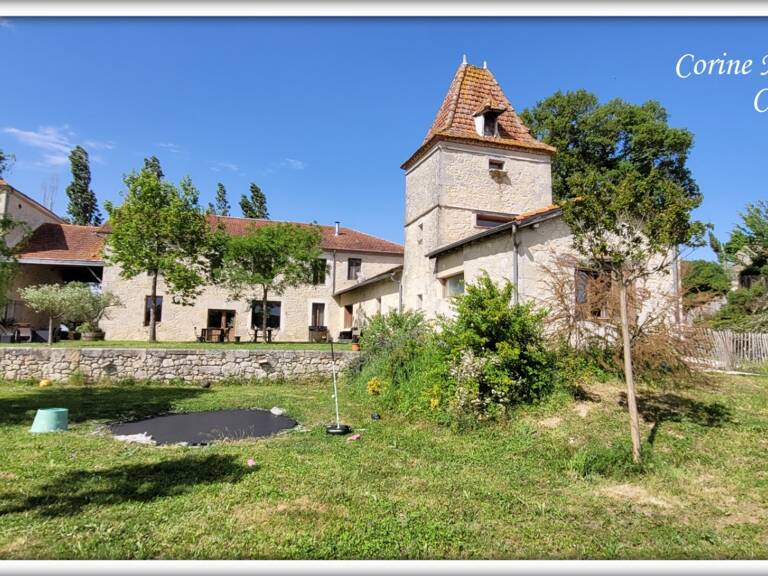 Propriete à vendre 22 pièces proche de AGEN (47) 4 habitations 885 m² + dépendances, 27 ha — photo 1
