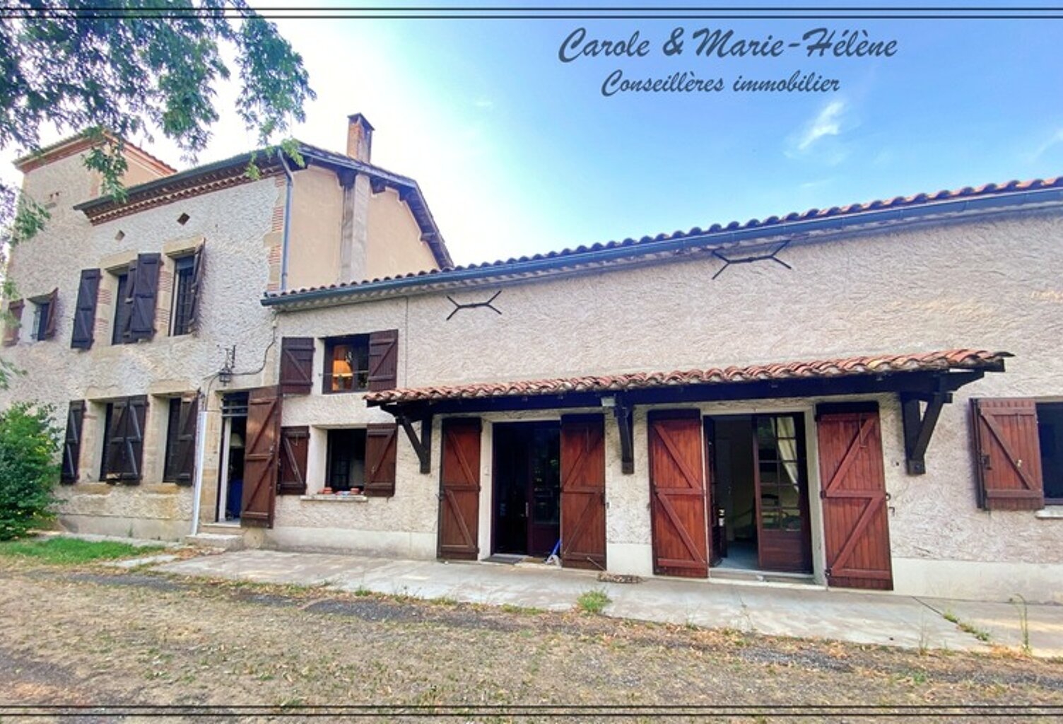 Maison 250 m² – 8 chambres – Piscine – Hangar 100 m² – Terrain 4 263 m² – Estillac — photo 1