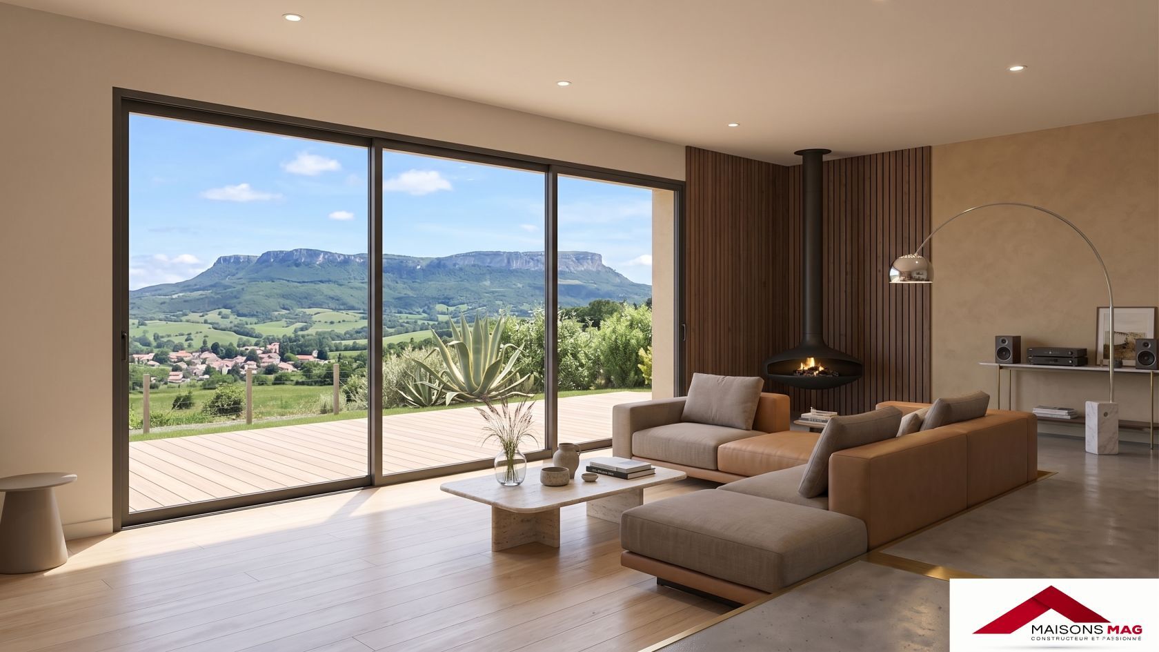 Terrain à bâtir de 1069 m² à CHANONAT (63)