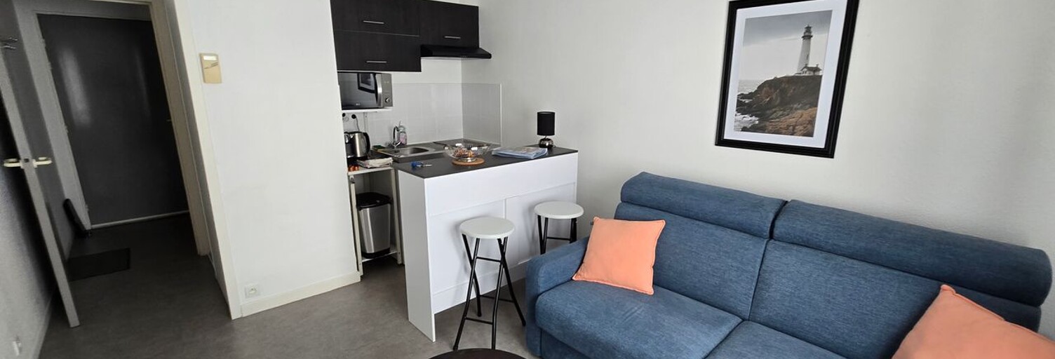 Appartement 1 Pièce 20 m² à louer à Saint-Brieuc (22000)