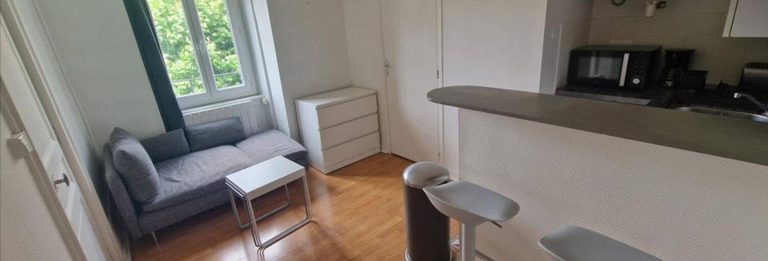 Appartement 2 Pièces 23 m² à louer à Clermont-Ferrand (63000)