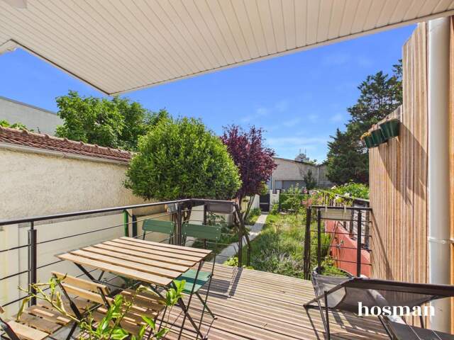 Maison 4 pièces de 91 m² avec terrasse et jardin - Impasse Du Progrès, Montreuil — photo du bien