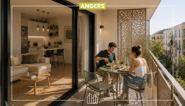 Appartement 2 pièces  à vendre Angers 49100