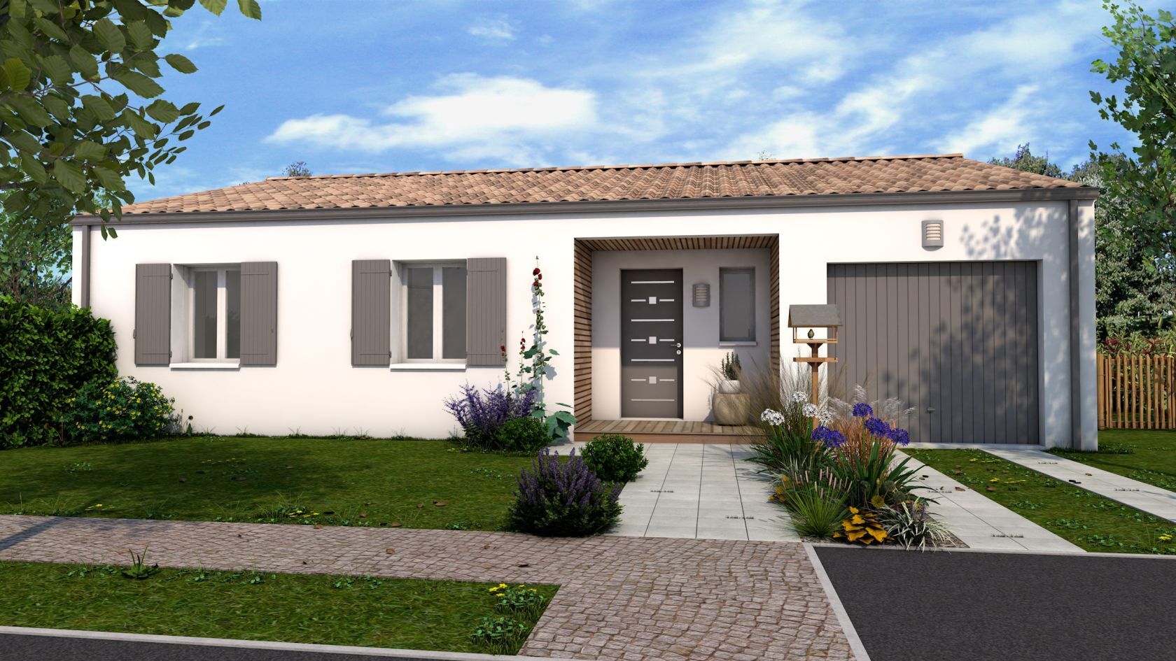 Maison 90.6 m² avec terrain à BUSSAC-SUR-CHARENTE