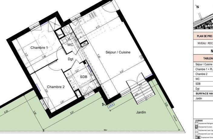 Appartement T3 Neuf PSLA — photo 3