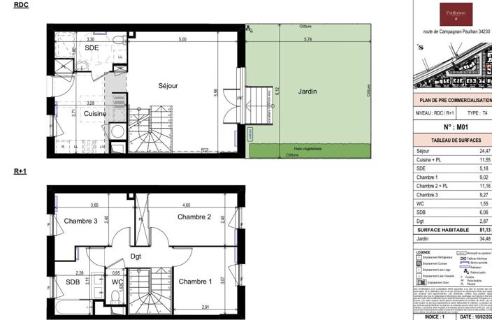 Appartement T3 Neuf PSLA — photo 3