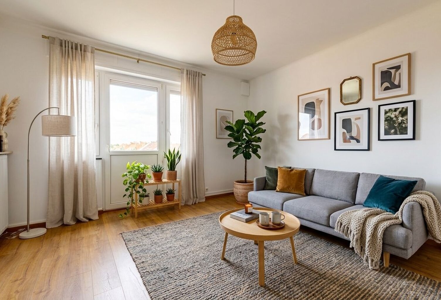 Appartement F3 de 75m² prêt à habiter avec balcon et cave dans petite copropriété proche commodités — photo 1