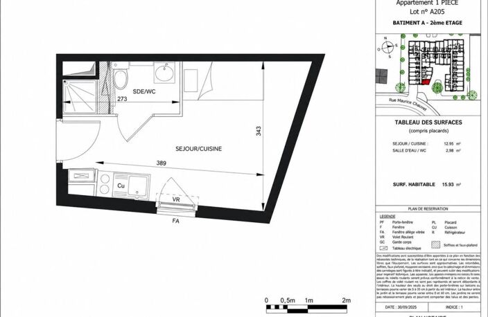 STUDIO MEUBLÉ DANS RÉSIDENCE NEUVE ÉTUDIANTE - INVESTISSEMENT LMNP GÉRÉ — photo 2