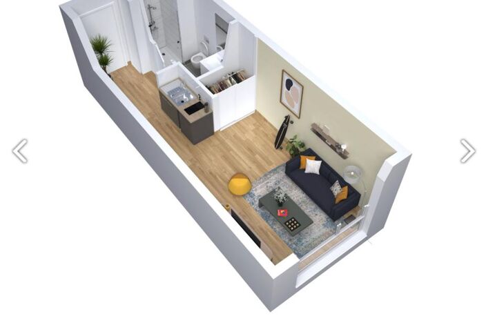 STUDIO MEUBLÉ DANS RÉSIDENCE NEUVE ÉTUDIANTE - INVESTISSEMENT LMNP GÉRÉ — photo 3