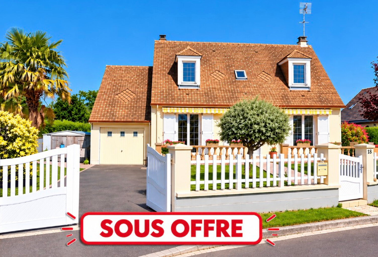 Maison : 6 pièce(s) 100 m2 - Terrain 610m² - Garage — photo 1