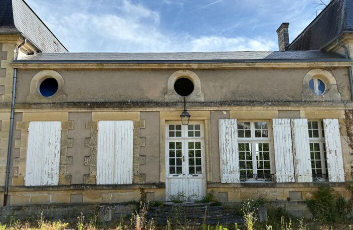 SUPERBE CHATEAU D'EXCEPTION À RÉNOVER ? VUE PANORAMIQUE SUR LA DORDOGNE — photo 5