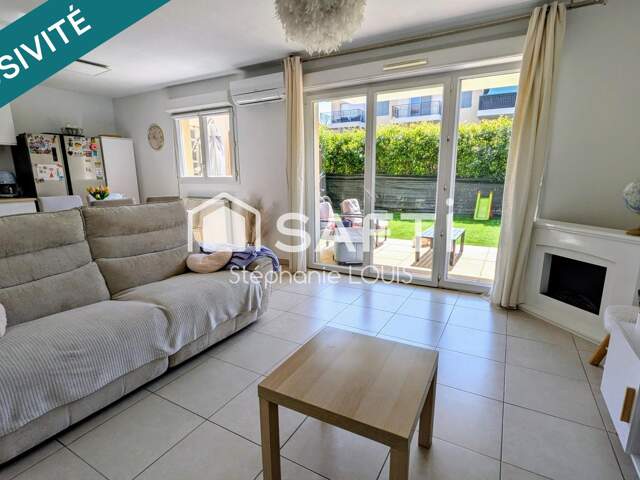 RARE A LA VENTE -T3 avec jardin, parkings privés — photo du bien