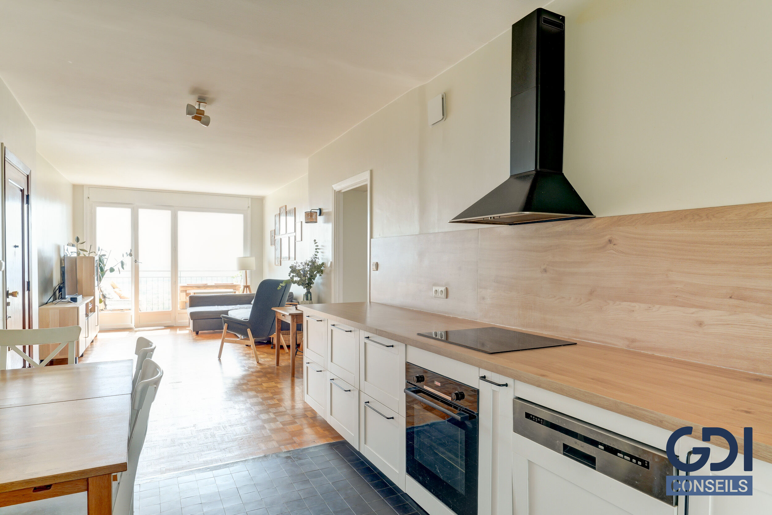 Appartement T3 de 69,88 m2 avec une vue magnifique sur Lyon