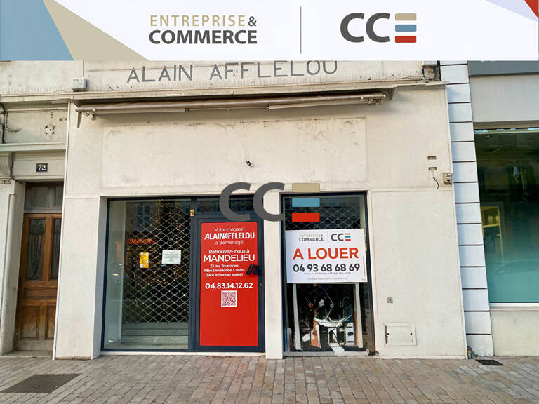 Local commercial Cannes 54 m2 — photo 1