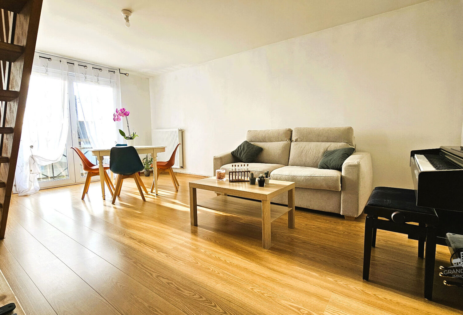 Appartement Duplex avec balcon et garage - NANTES HALUCHERE — photo 1