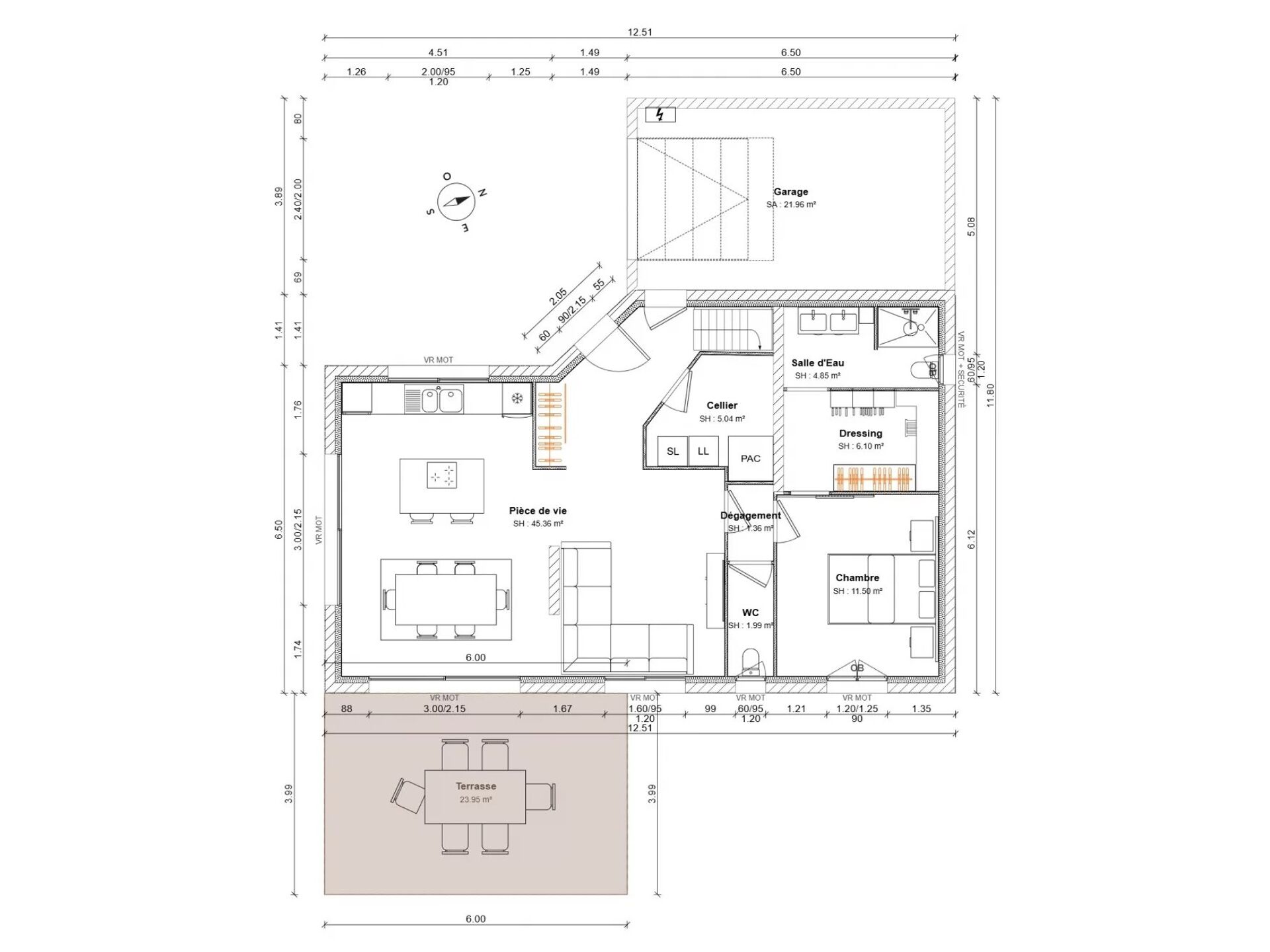 Acheter maison de 5 pièces 124 m² 349 446 € à Montamisé (86360) : une annonce Arthurimmo.com — 3