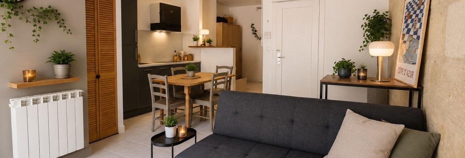 Appartement 1 Pièce 28 m² à vendre à Bordeaux (33000)