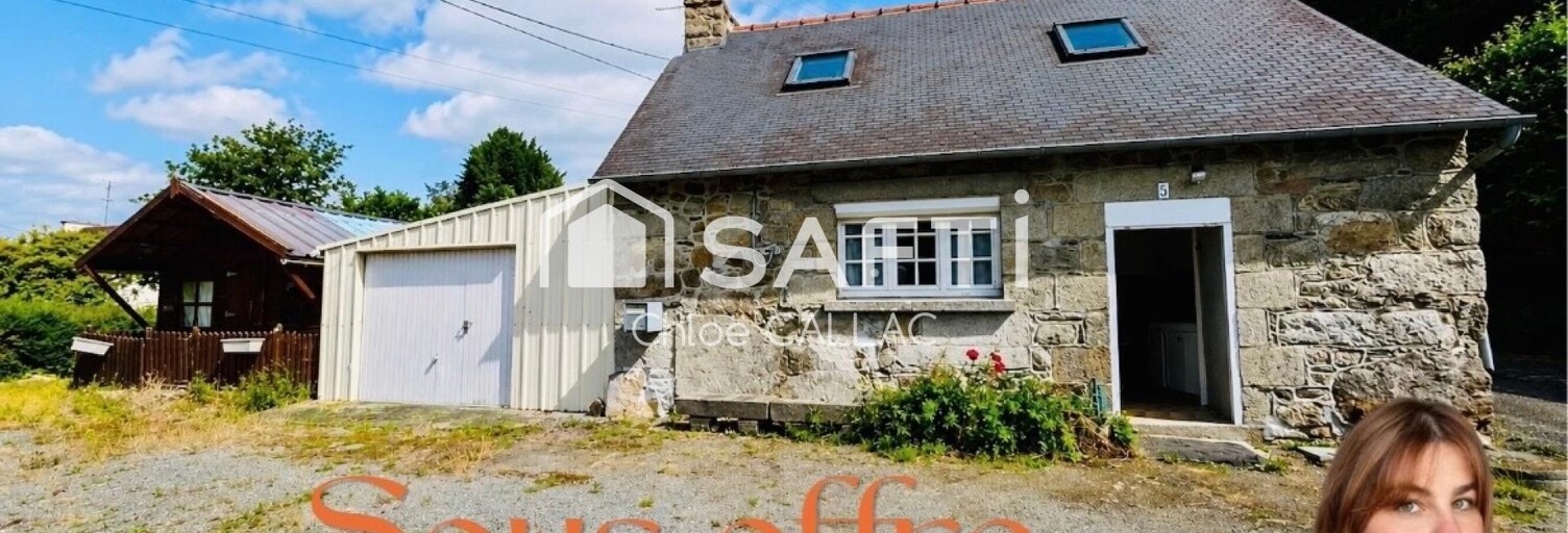 Maison 3 Pièces 34 m² à vendre à Saint-Servais (22160)