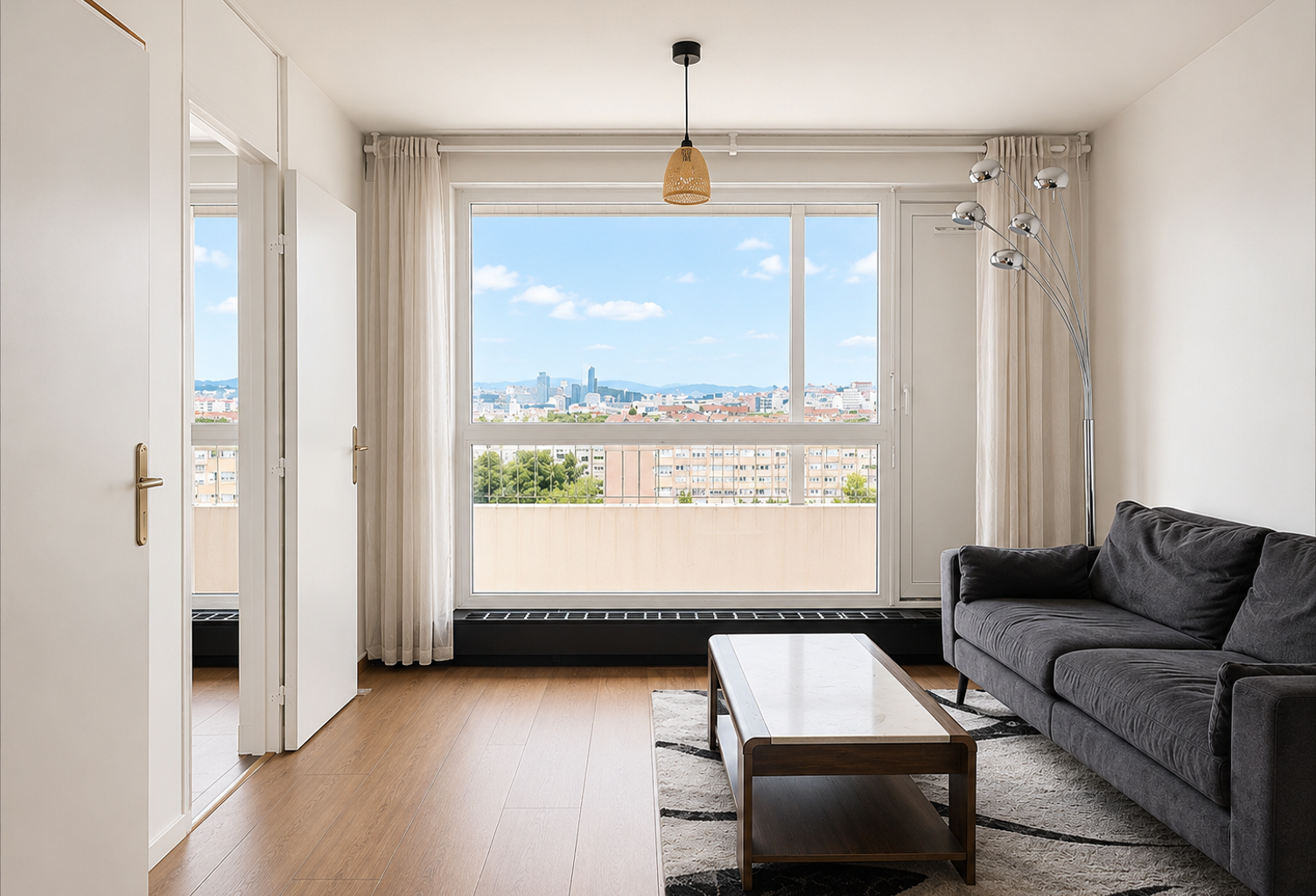 Appartement T1bis - Dernier étage, vue imprenable sur Lyon e — photo 1