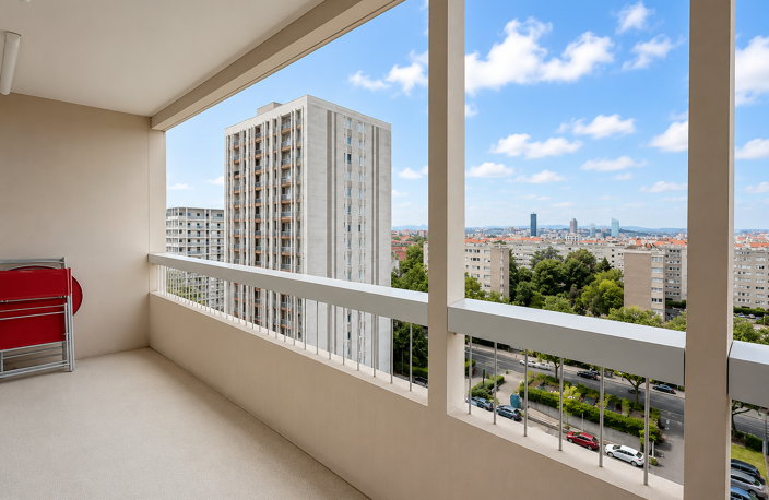 Appartement T1bis - Dernier étage, vue imprenable sur Lyon e — photo 3